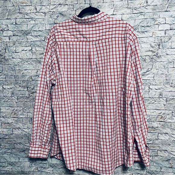 Croft and Barrow Plaid/checkered long sleeve button up casual - Picture 4 of 5